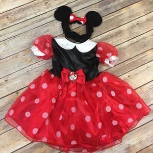 Disney Junior Minnie Mouse two piece costume set.